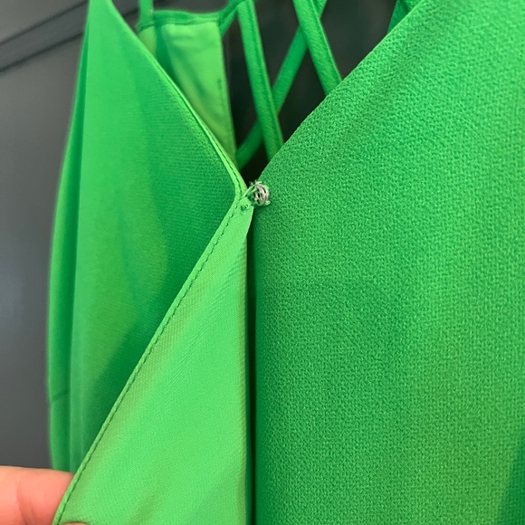 FABLE Wrap Dress with caged back - Picture 3 of 7